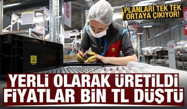 Türkiye’de üretilmeye başlandı, fiyatlar bin TL düştü!