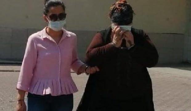 Uyuşturucu kuryesi kadın, adliyeye sevk edildi