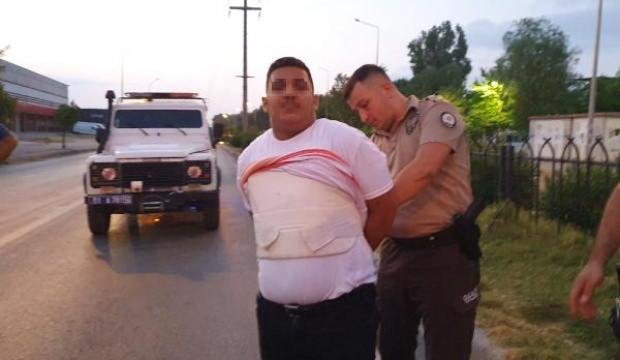 Üzerinde çelik yelekle yakalandı, ‘Hasmım var’ dedi