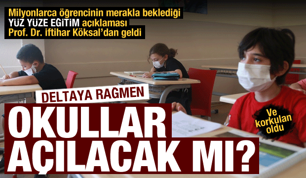 Vaka sayıları patladı, okulları açılacak mı? Uzmanlardan yüz yüze eğitim açıklaması