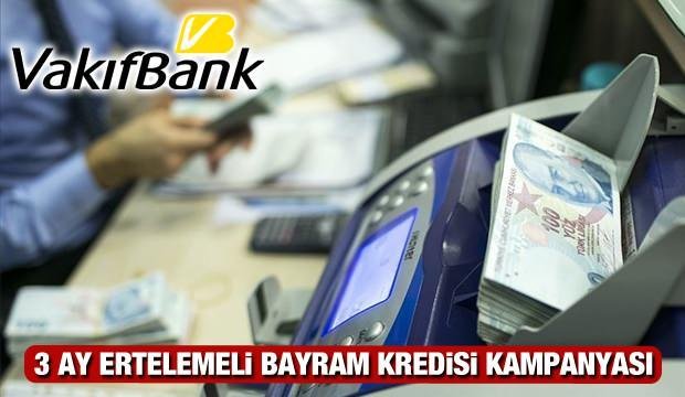 VakıfBank’tan 3 ay ertelemeli 125 bin TL’ye kadar Bayram Kredisi! Kredi başvuru ekranı