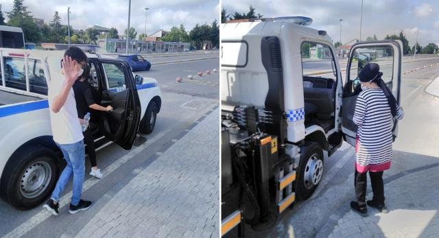 Yks’ye Geç Kalan Öğrencilerin İmdadına Zabıta Yetişti