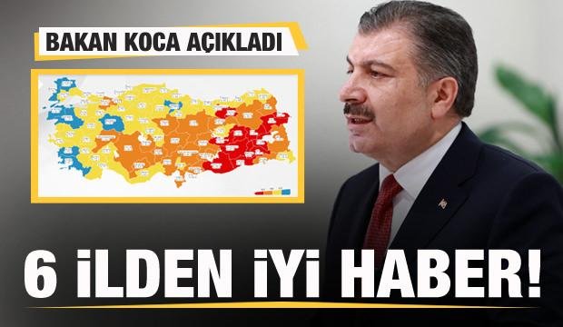 Bakan Koca duyurdu: 6 ilden iyi haber!