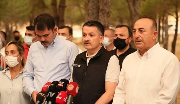 Bakan Pakdemirli’den çıkan yangınlarla ilgili çarpıcı tablo