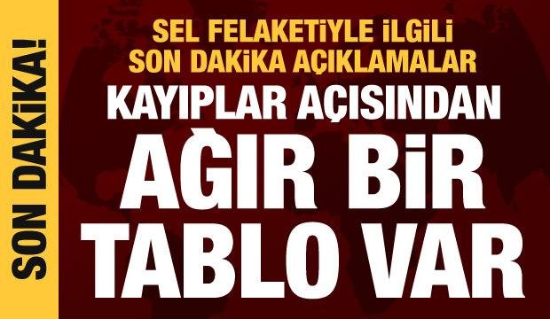 Bakan Soylu sel felaketiyle ilgili açıklama yapıyor