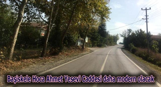 Başiskele Hoca Ahmet Yesevi Caddesi daha modern olacak
