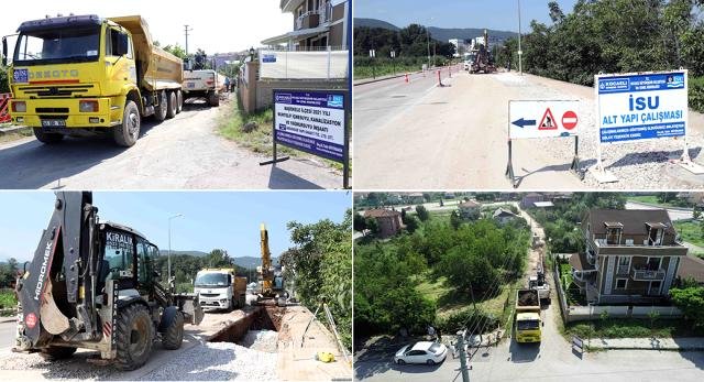 Başiskele ilçesinde altyapı projesi başladı