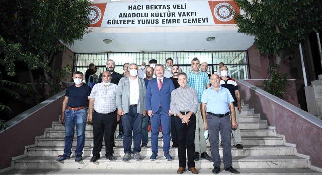Başkan Büyükakın, Canlarla buluştu, iftar yaptı
