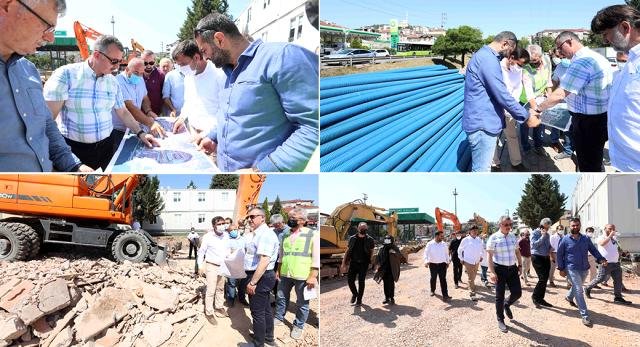 Başkan Büyükakın, “Durmuyoruz, üretiyoruz, kesintisiz bir şekilde çalışıyoruz”