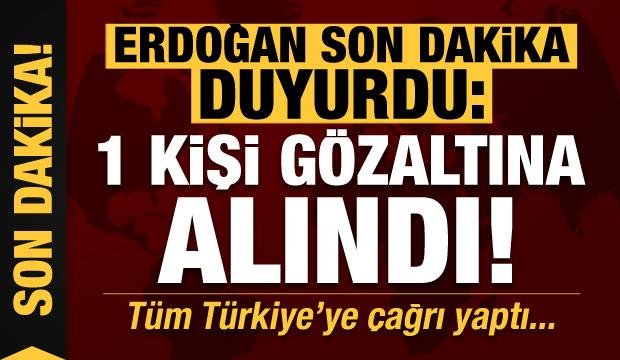 Başkan Erdoğan yangınlarla ilgili son dakika duyurdu: 1 kişi gözaltına alındı!
