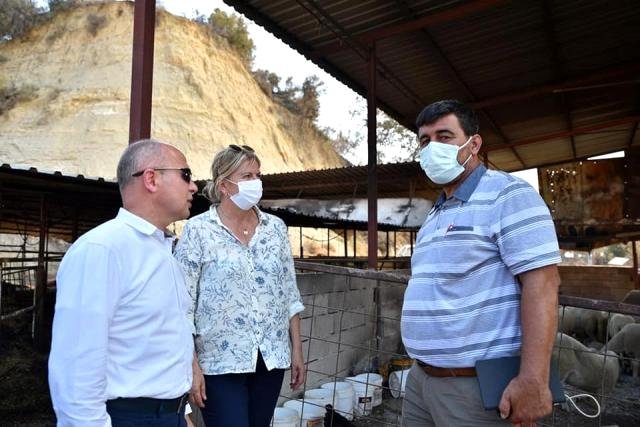Başkan Gürkan’dan âfet bölgesine destek ziyareti