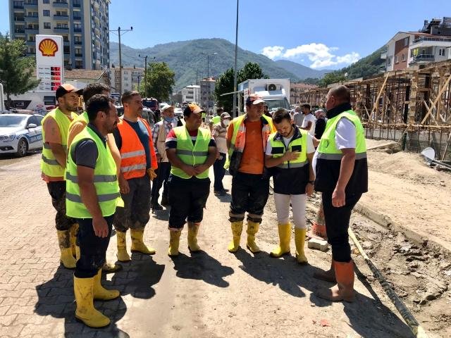 Başkan Vidinlioğlu, Bozkurt’taki çalışmaları yakından takip ediyor