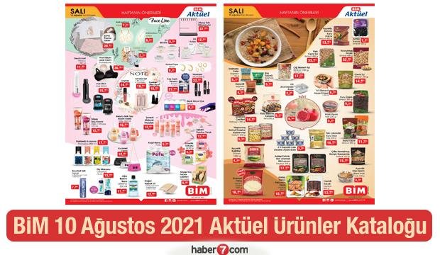 BİM 10 Ağustos Aktüel Ürünler Kataloğu: Kişisel bakım ve aşurelik malzemelerin tümünde indirim