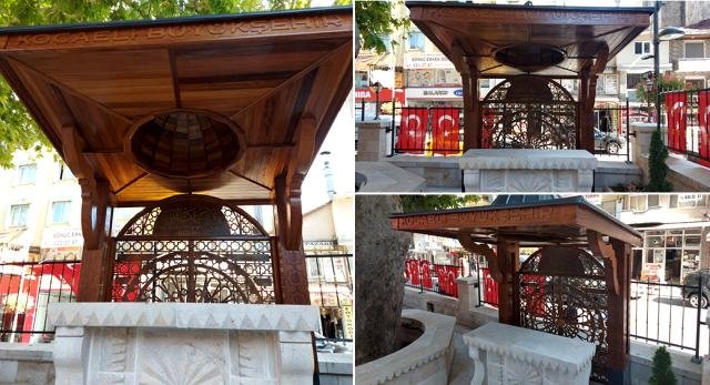 Büyükşehir’den Çınarlı Camiine özel sundurma