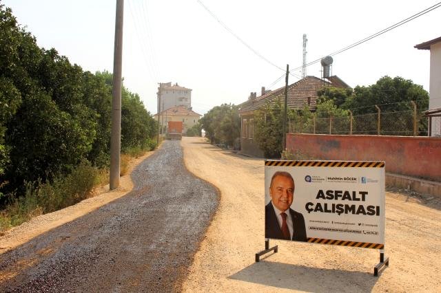 Büyükşehirden  Finike’de asfalt çalışması