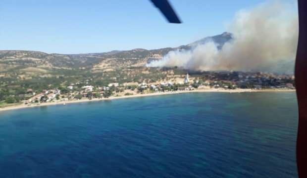 Çanakkale ve Antalya’da orman yangını