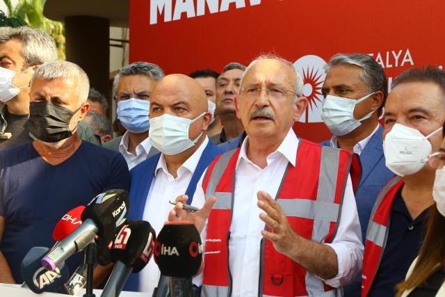 CHP Genel Başkanı Kılıçdaroğlu, Antalya Kriz Merkezi’nde konuştu Açıklaması