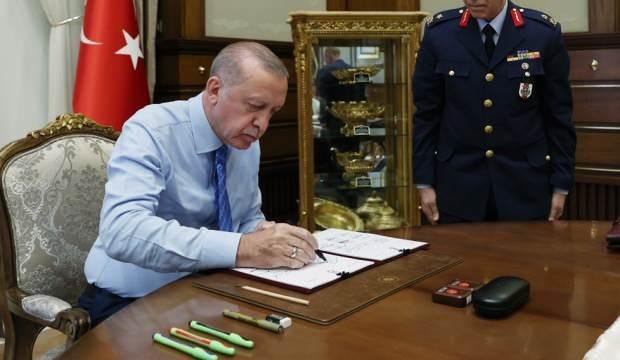 Cumhurbaşkanı Erdoğan imzaladı! TSK’da yeni görev dağılımı