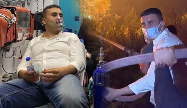 Czn Burak zehirlendi! Antalya’da yangın söndürme çalışmalarına katılmıştı…