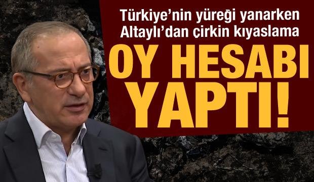 Fatih Altaylı’dan Bozkurt’la ilgili çirkin değerlendirme: Oy hesabı yaptı!