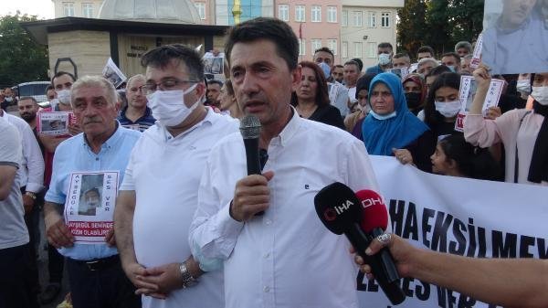 Genç kızın başının taşla ezildiği mahallede protesto