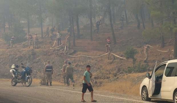 Kilis’te orman yangını kontrol altına alındı