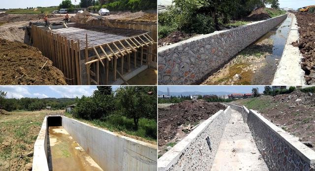 Kocaelide dereler düzenli akış için ıslah ediliyor