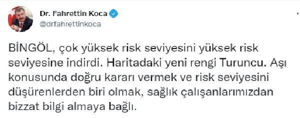 Koronavirüs salgınında günlük vaka sayısı 19 bin 949 oldu (3)