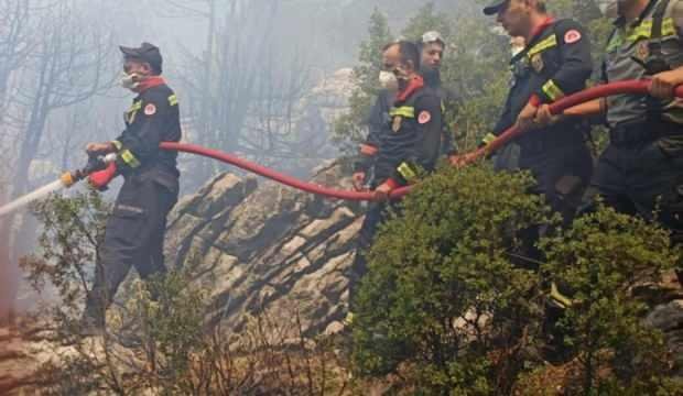 Köyceğiz’deki yangında yaralanan 2 CEKUT personeli yeniden sahada