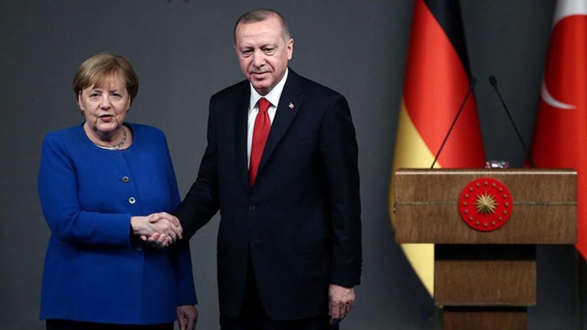 Merkel’le Afganistan konusunu görüşen Cumhurbaşkanı Erdoğan, göç yüküne vurgu yaptı