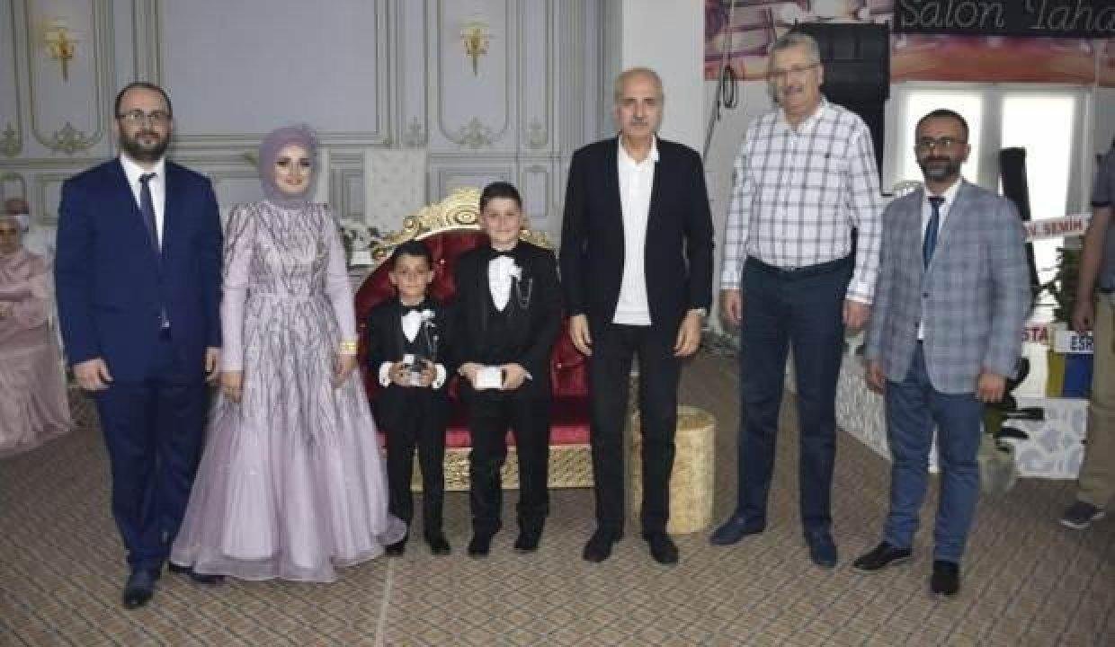 Numan Kurtulmuş, sünnet düğününe katıldı