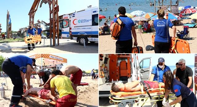Sahillerde hayat kurtaran ilk müdahale onlardan
