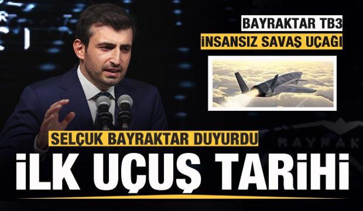 Selçuk Bayraktar tarihi duyurdu! İnsansız Savaş uçağı…