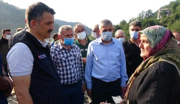 Selzede vatandaştan bakana dua: Bize bir tek sizden fayda var