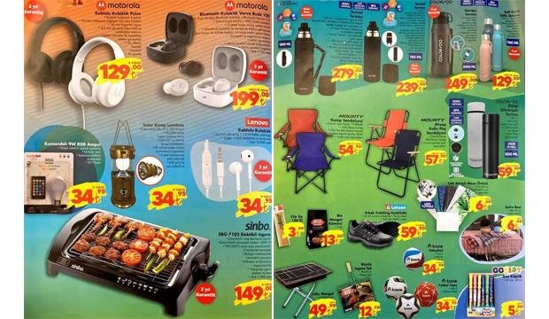 ŞOK 4 Ağustos aktüel kataloğu! Kamp sandalyesi, termos, elektrikli ızgara ve tekstil ürünlerinde