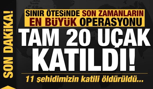 Son dakika: 11 şehidimizin katili öldürüldü! Son zamanların en büyük operasyonu…