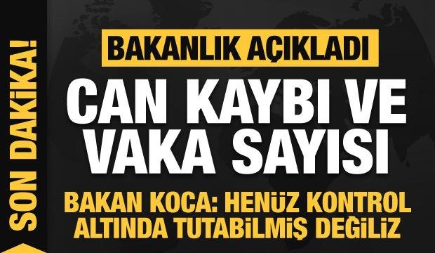 Son dakika: 30 Temmuz koronavirüs tablosu açıklandı!