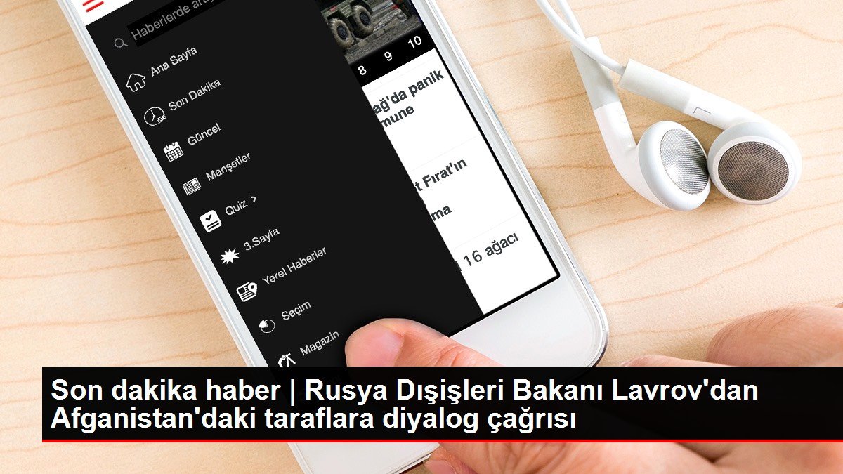 Son dakika haber | Rusya Dışişleri Bakanı Lavrov’dan Afganistan’daki taraflara diyalog çağrısı