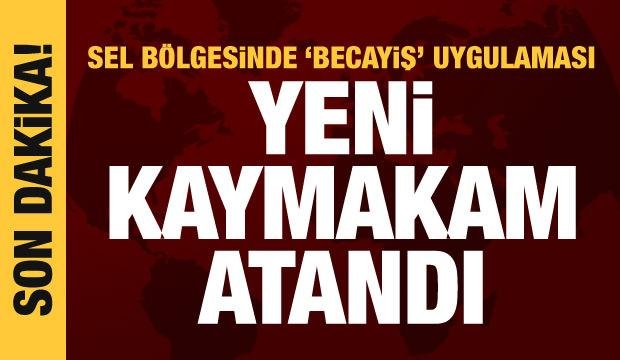 Son dakika haberi: Bozkurt’ta ‘becayiş’ uygulaması: Kaymakam değişti
