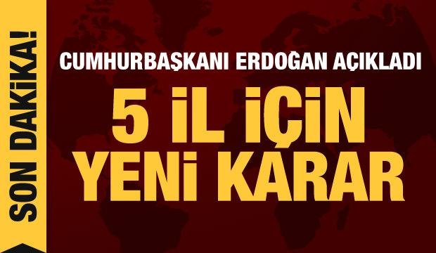 Son dakika haberi! Cumhurbaşkanı Erdoğan açıkladı: Yangın yerleri afet bölgesi ilan edildi