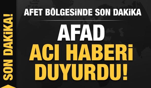 Son dakika haberi: Sel felaketinden bir acı haber daha geldi
