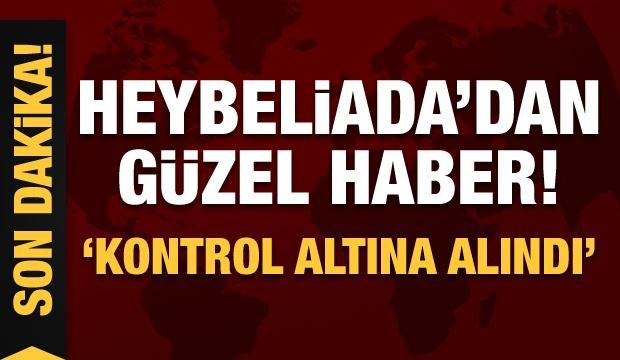 Son Dakika: Heybeliada’da orman yangını kontrol altına alındı!