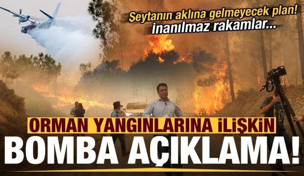 Son dakika: Orman yangınlarına ilişkin bomba açıklama: 10 günlük raporları incelemişler…