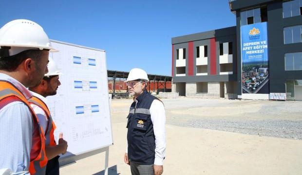 Sultanbeyli’ndeki Deprem ve Afet Eğitim Merkezi’nde sona gelindi