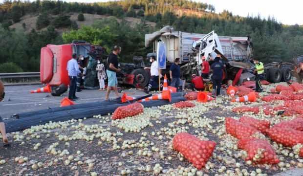 TEM’de zincirleme trafik kazası: 6 yaralı