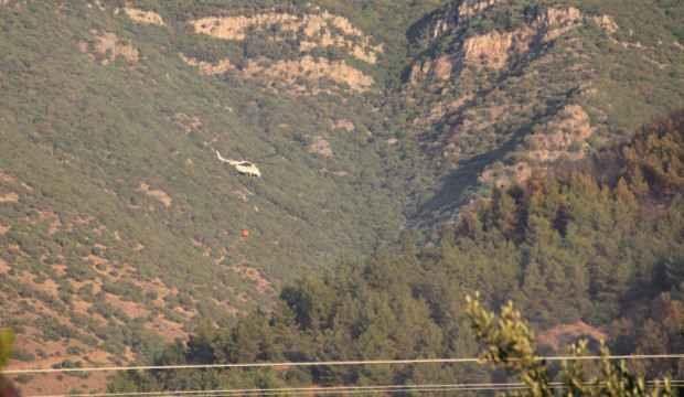 Tunceli Valiliği: Teröristler kaçmak için yangın çıkardı