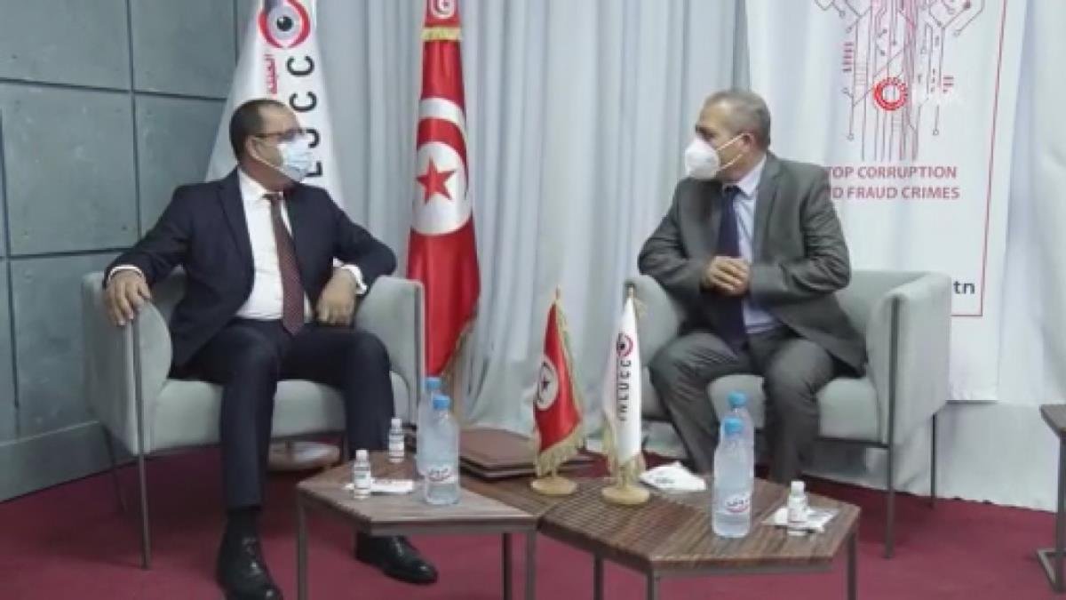 Tunus’ta görevden alınan eski Başbakan Meşişi, 11 gün sonra ilk kez görüntülendi