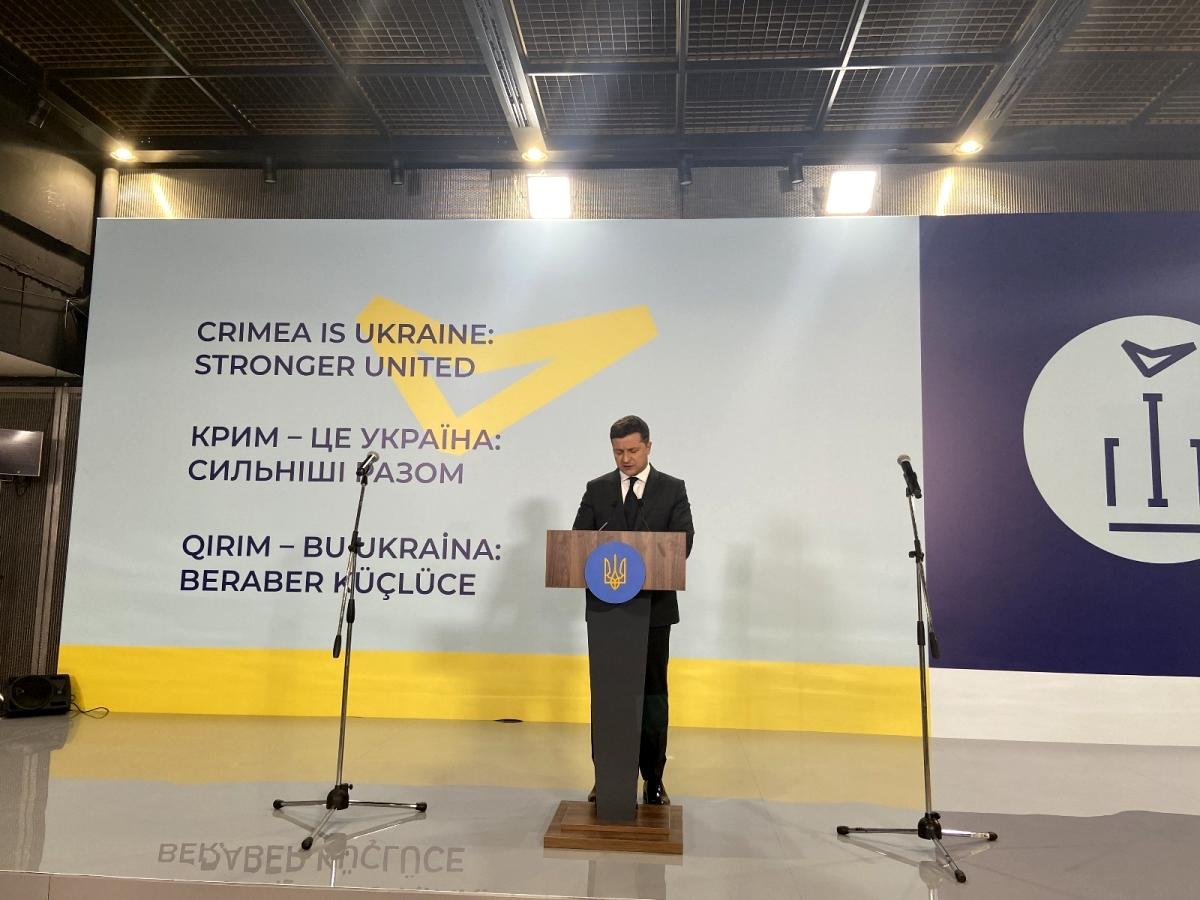 Ukrayna Devlet Başkanı Zelenskiy: “Kırım’ın kurtuluşu için geri sayım başladı”