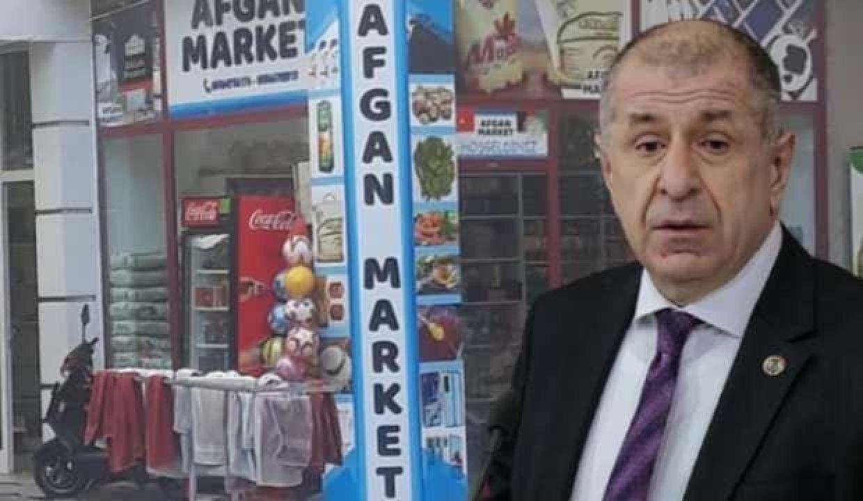 Ümit Özdağ’ın iş yerini paylaşıp hedef gösterdiği Afgan, dükkanının ismini değiştirdi