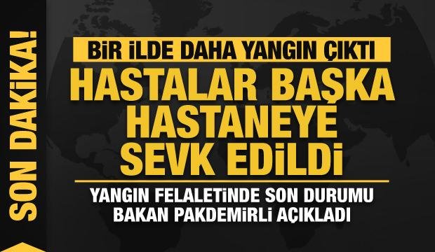 Yangın felaketindeki son duruma ilişkin Bakan Pakdemirli’den son dakika açıklamalar